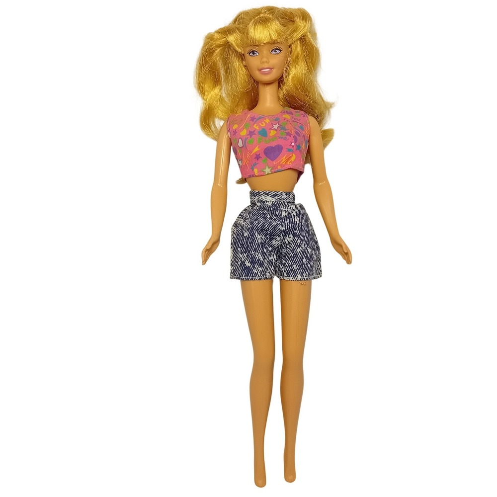 1998 Vintage Y2K Mattel Sweet Treats Barbie Fashion Doll Redressed 20780 Kidcore